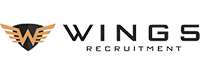 Wings Recruitment logo